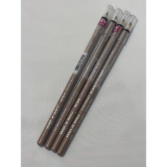 Lot of 4 Wet N Wild Coloricon Kohl Eye Liner # 604A Taupe Of The Morning New - Picture 1 of 3